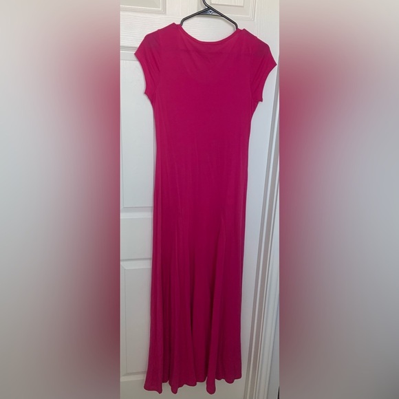 Ralph Lauren Pink Maxi Shortsleeve Dress Women’s SP small Petite - Picture 4 of 11